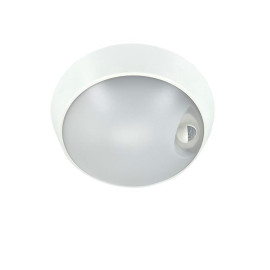 Светильник светодиодный WP 15 C 12W OP 840 D220 WH MDM 220х80мм 12Вт 4000К IP65 ЖКХ круглый пылевлагозащ. с датчиком движения бел. Русский Свет 15071523453