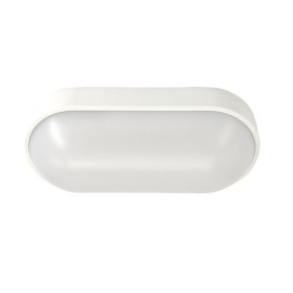 Светильник светодиодный WP 15 C 12W OP 840 W10L22 WH 220х106х60мм 12Вт 4000К IP65 ЖКХ овал. пылевлагозащ. бел. Русский Свет 15071524499