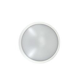 Светильник светодиодный WP 15 C 18W OP 840 D220 WH 220х80мм 18Вт 4000К IP65 ЖКХ круглый пылевлагозащ. бел. Русский Свет 15071524503