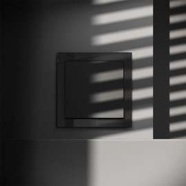 Выключатель 1-кл. СП S70 10А механизм черн. матов. Voltum VLS010108