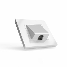 Вывод кабеля СП Pixel IP20 механизм бел. TOKOV ELECTRIC TKE-PX-CP-C01