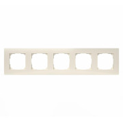 Рамка 5-м Pixel беж. TOKOV ELECTRIC TKE-PX-RM5-C02