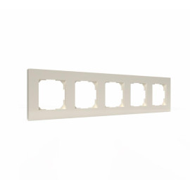 Рамка 5-м Pixel беж. TOKOV ELECTRIC TKE-PX-RM5-C02
