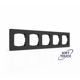 Рамка 5-м Pixel карбон TOKOV ELECTRIC TKE-PX-RM5-C14