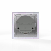 Розетка 1-м СП Pixel IP20 с заземл. с 2-мя заряд. устр. USB тип A+C механизм перламутр. TOKOV ELECTRIC TKE-PX-R1U2AC-C04