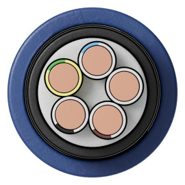 Кабель Русский Свет ВБШвнг(А)-LS 5х2.5 ОК (N PE) 0.66кВ (м) 10137