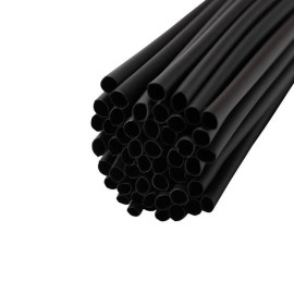 Трубка термоусадочная ТУТ нг 6.0/3.0 черн. 1м Rexant 20-6006