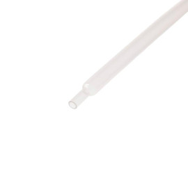 Трубка термоусадочная ТУТ 6.0/3.0 Н-1 (горючая) прозр. 1м Rexant 20-6009