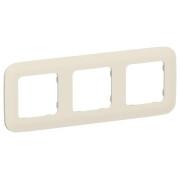 Рамка 3-м СП FLITE РУ-3-А-ФлСл сливочный IEK FI-M32-31-20-K86
