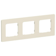 Рамка 3-м СП FLITE РУ-3-К-ФлСл сливочный IEK FI-M32-32-20-K86