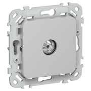 Розетка телевизионная оконечная СП FLITE РТВм-1-1-1-ФлА тип M экранир. механизм алюм. IEK FI-A13-O-K47