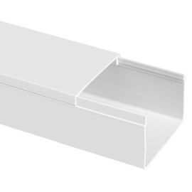 Кабель-канал 40х25 L2000 пластик бел. TOKOV ELECTRIC TKE-KK-40-25-2000-WH