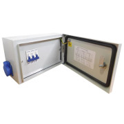 Ящик с понижающим трансформатором ЯТП 0.25 230/24 (3 авт. выкл.) IP54 TOKOV ELECTRIC TKE-TT13-24-250-54