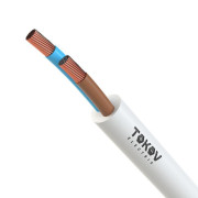 Провод TOKOV ELECTRIC ПВС 2х0.75 380В Б (уп.100м) 1945511