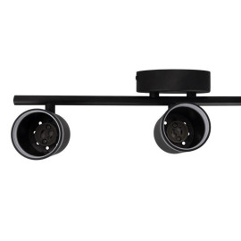 Светильник PCL-0103 3xGU10 IP20 230В BL настен./потолочн. декор. под лампу JazzWay 5066427