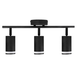 Светильник PCL-0103 3xGU10 IP20 230В BL настен./потолочн. декор. под лампу JazzWay 5066427