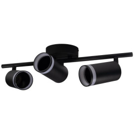 Светильник PCL-0103 3xGU10 IP20 230В BL настен./потолочн. декор. под лампу JazzWay 5066427
