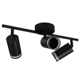 Светильник PCL-0103 3xGU10 IP20 230В BL настен./потолочн. декор. под лампу JazzWay 5066427