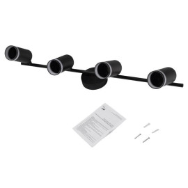 Светильник PCL-0104 4xGU10 IP20 230В BL настен./потолочн. декор. под лампу JazzWay 5066465