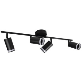 Светильник PCL-0104 4xGU10 IP20 230В BL настен./потолочн. декор. под лампу JazzWay 5066465