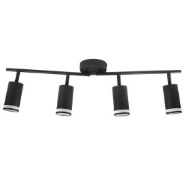 Светильник PCL-0204 4xGU10 IP20 230В BL настен./потолочн. декор. под лампу JazzWay 5066502