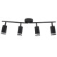 Светильник PCL-0204 4xGU10 IP20 230В BL настен./потолочн. декор. под лампу JazzWay 5066502