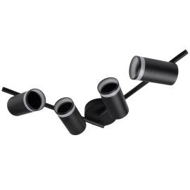 Светильник PCL-0204 4xGU10 IP20 230В BL настен./потолочн. декор. под лампу JazzWay 5066502