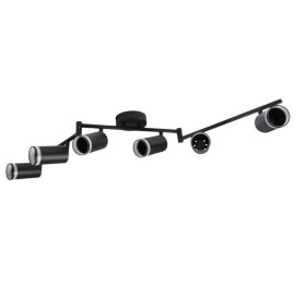 Светильник PCL-0306 6xGU10 IP20 230В BL настен./потолочн. декор. под лампу JazzWay 5066601