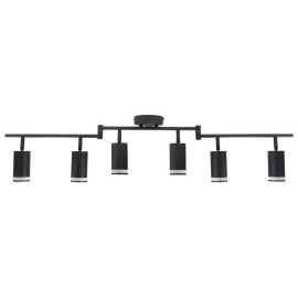 Светильник PCL-0306 6xGU10 IP20 230В BL настен./потолочн. декор. под лампу JazzWay 5066601