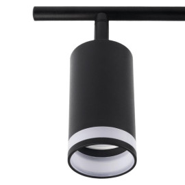 Светильник PCL-0306 6xGU10 IP20 230В BL настен./потолочн. декор. под лампу JazzWay 5066601