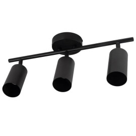 Светильник PCL-0403 3xGU10 IP20 230В BL настен./потолочн. декор. под лампу JazzWay 5066649