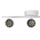 Светильник PCL-0403 3xGU10 IP20 230В WH настен./потолочн. декор. под лампу JazzWay 5066663