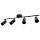 Светильник PCL-0404 4xGU10 IP20 230В BL настен./потолочн. декор. под лампу JazzWay 5066687