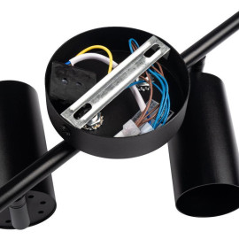 Светильник PCL-0404 4xGU10 IP20 230В BL настен./потолочн. декор. под лампу JazzWay 5066687