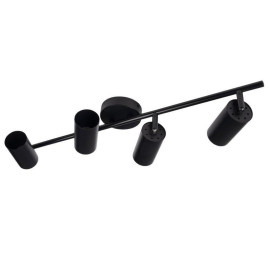 Светильник PCL-0404 4xGU10 IP20 230В BL настен./потолочн. декор. под лампу JazzWay 5066687