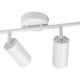 Светильник PCL-0404 4xGU10 IP20 230В WH настен./потолочн. декор. под лампу JazzWay 5066700