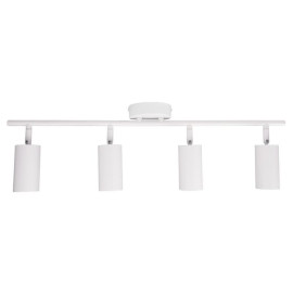 Светильник PCL-0404 4xGU10 IP20 230В WH настен./потолочн. декор. под лампу JazzWay 5066700