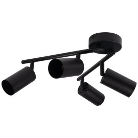 Светильник PCL-0504 4xGU10 IP20 230В BL настен./потолочн. декор. под лампу JazzWay 5066724