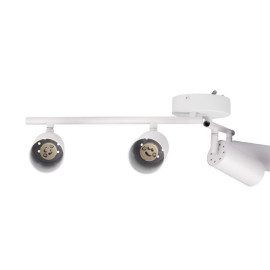 Светильник PCL-0504 4xGU10 IP20 230В WH настен./потолочн. декор. под лампу JazzWay 5066748