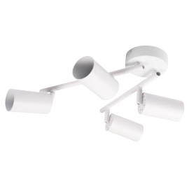 Светильник PCL-0504 4xGU10 IP20 230В WH настен./потолочн. декор. под лампу JazzWay 5066748