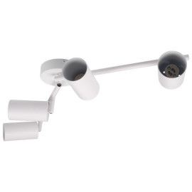 Светильник PCL-0504 4xGU10 IP20 230В WH настен./потолочн. декор. под лампу JazzWay 5066748