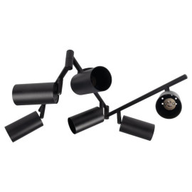 Светильник PCL-0606 6xGU10 IP20 230В BL настен./потолочн. декор. под лампу JazzWay 5066762