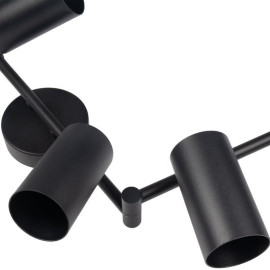 Светильник PCL-0606 6xGU10 IP20 230В BL настен./потолочн. декор. под лампу JazzWay 5066762