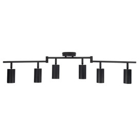 Светильник PCL-0606 6xGU10 IP20 230В BL настен./потолочн. декор. под лампу JazzWay 5066762