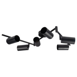 Светильник PCL-0606 6xGU10 IP20 230В BL настен./потолочн. декор. под лампу JazzWay 5066762