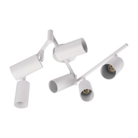 Светильник PCL-0606 6xGU10 IP20 230В WH настен./потолочн. декор. под лампу JazzWay 5066786