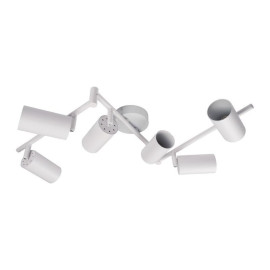 Светильник PCL-0606 6xGU10 IP20 230В WH настен./потолочн. декор. под лампу JazzWay 5066786