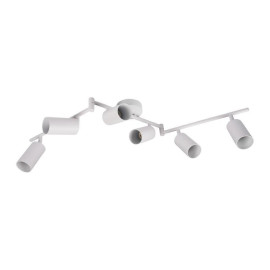 Светильник PCL-0606 6xGU10 IP20 230В WH настен./потолочн. декор. под лампу JazzWay 5066786