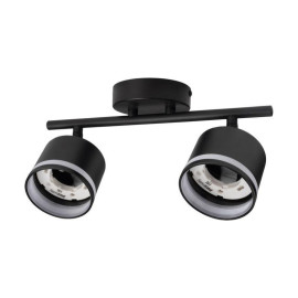 Светильник PCL-0702 max 20Вт (каждая лампа) 2xGX53 IP20 230В BL настен./потолочн. декор. под лампу JazzWay 5066809