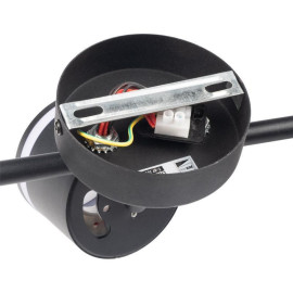 Светильник PCL-0703 max 20Вт (каждая лампа) 3xGX53 IP20 230В BL настен./потолочн. декор. под лампу JazzWay 5066847